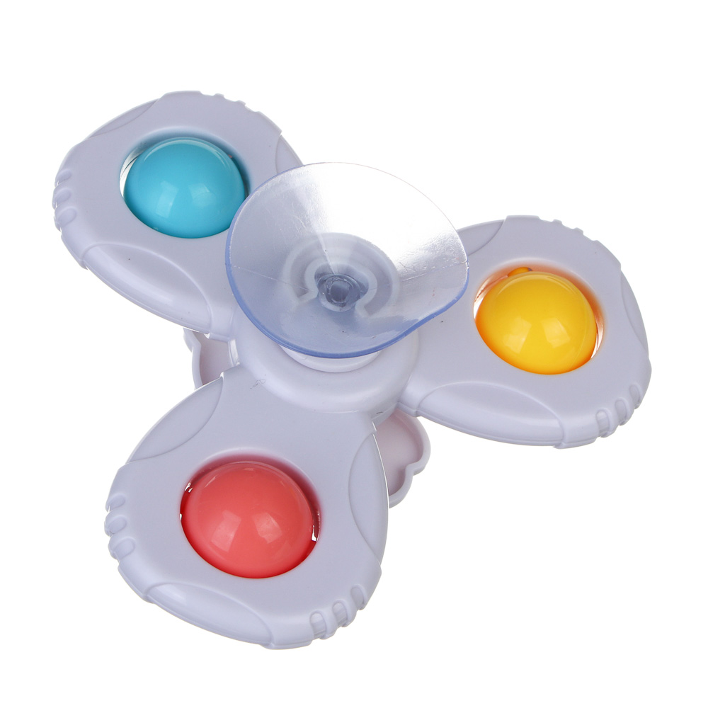 Развивающая игрушка сортер "Крутящиеся фигурки", ABS, силикон, 13,5х6х11см - #7