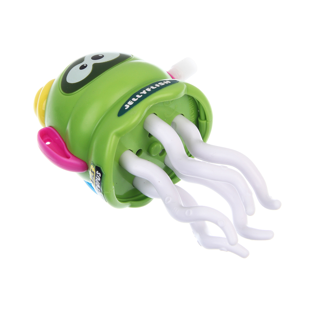 Заводная игрушка ИГРОЛЕНД "Веселая медуза", ABS, 9,5x5x5см - #8