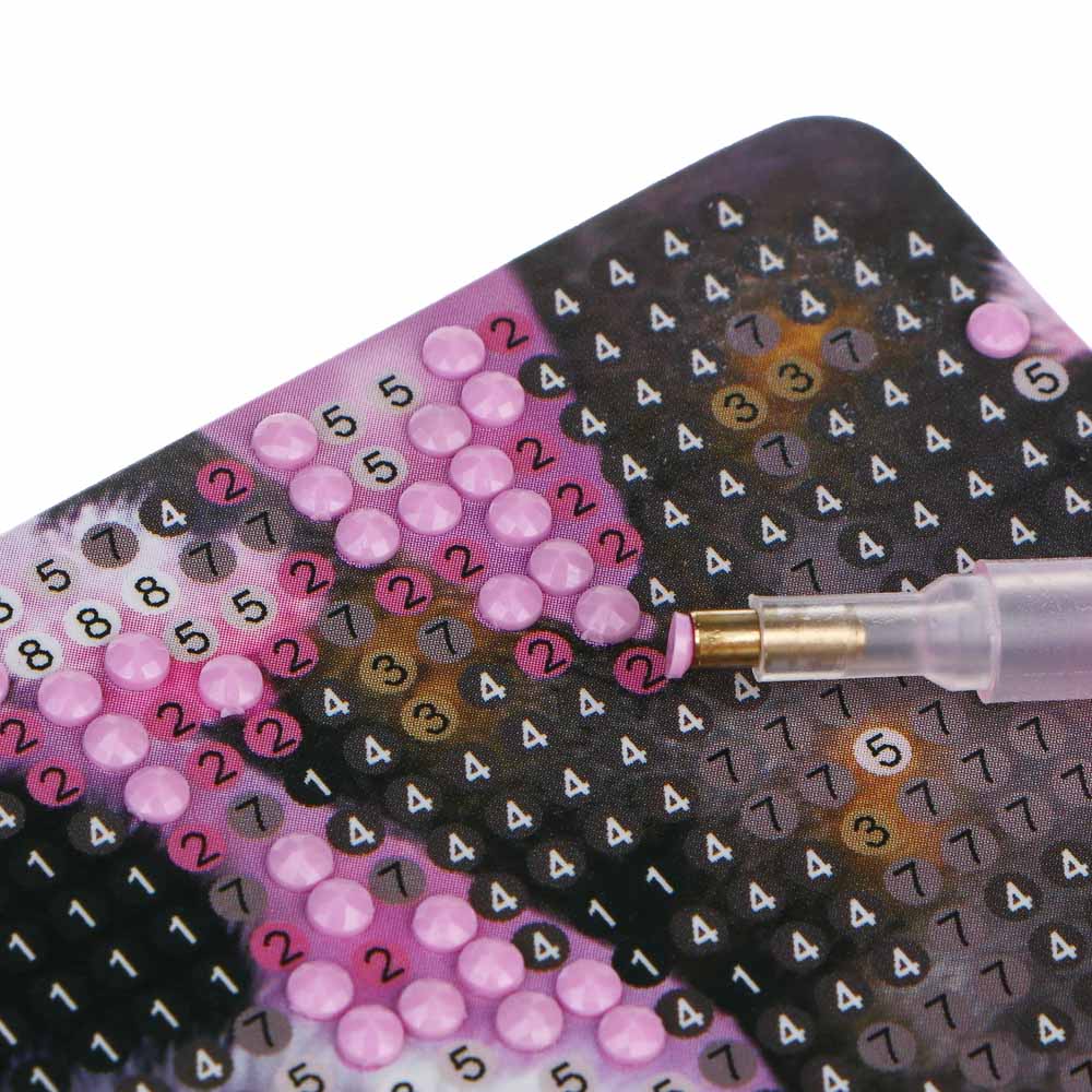 ХОББИХИТ Картина из страз, комплект (стразы, палочка, основа), 20х15см, 10 дизайнов - #5