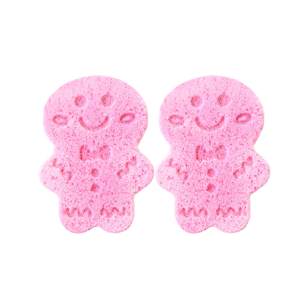 Набор соль для ванн "Имбирные мечты/Снежное послание" бурлящие фигурки, 180г - #3