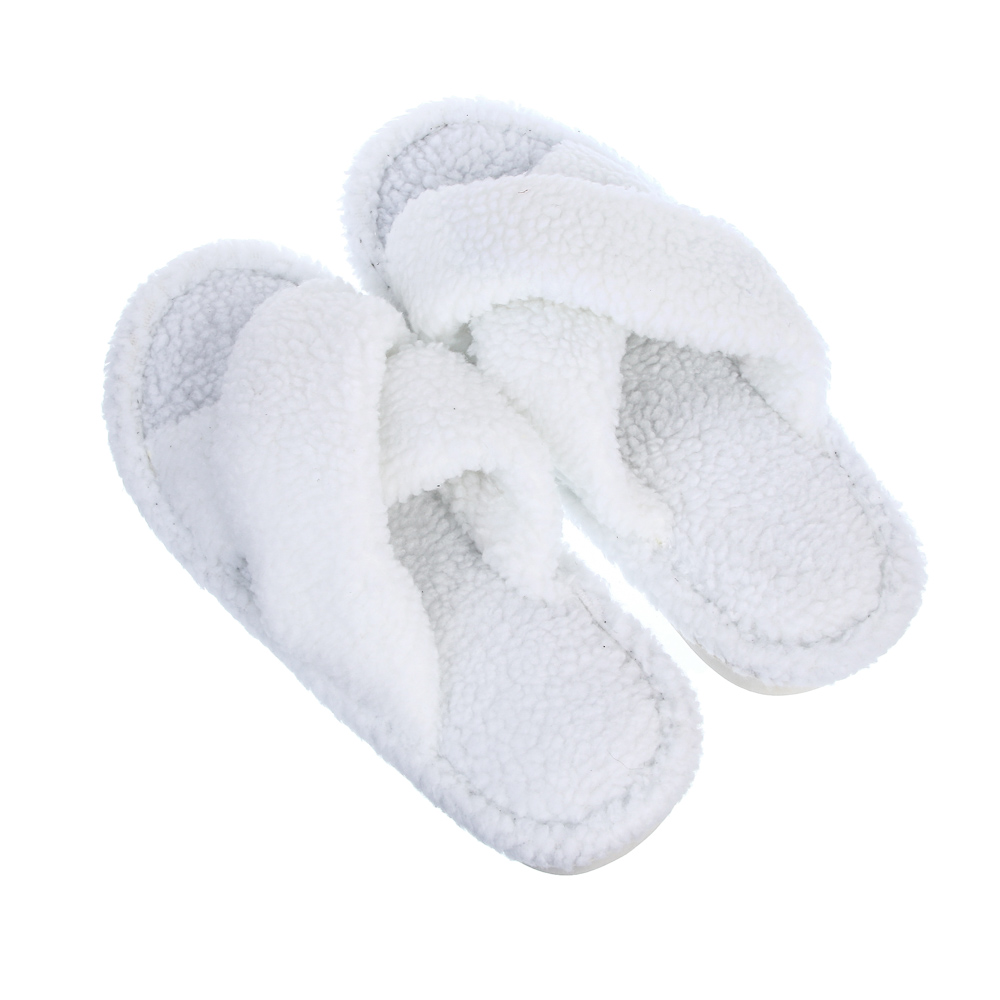 Обувь домашняя женская открытая, размер 38-39, цвет белый, #6 - #2