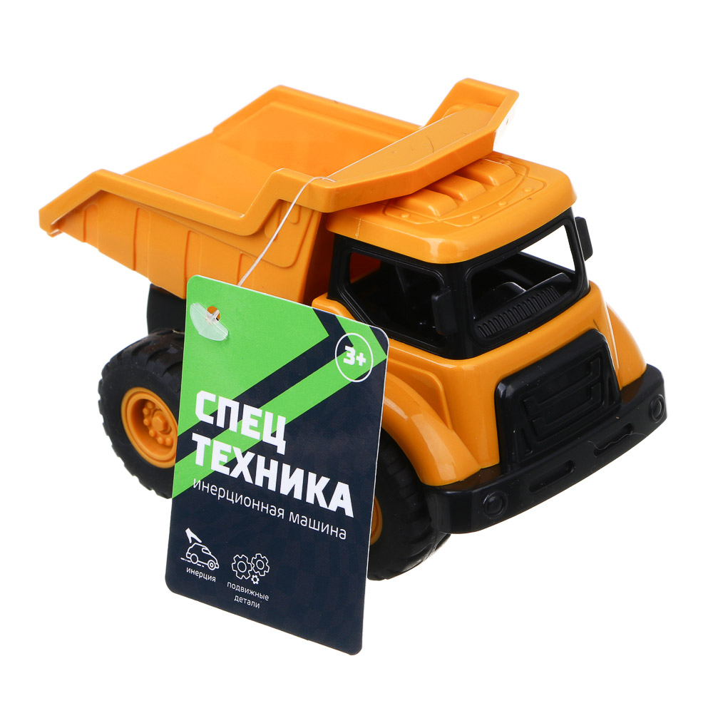 ИГРОЛЕНД Машинка "Спецтехника", инерция, трещотка, подвижные детали, ABS, 10х7,5х6,5 см, 4 дизайна - #3