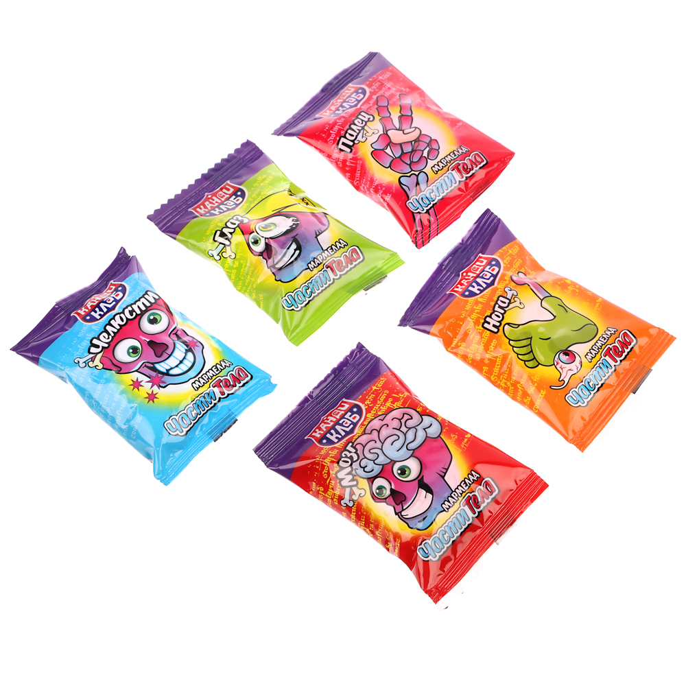 Мармелад "CRAZY GUMMY. Части тела" 10гр - #2