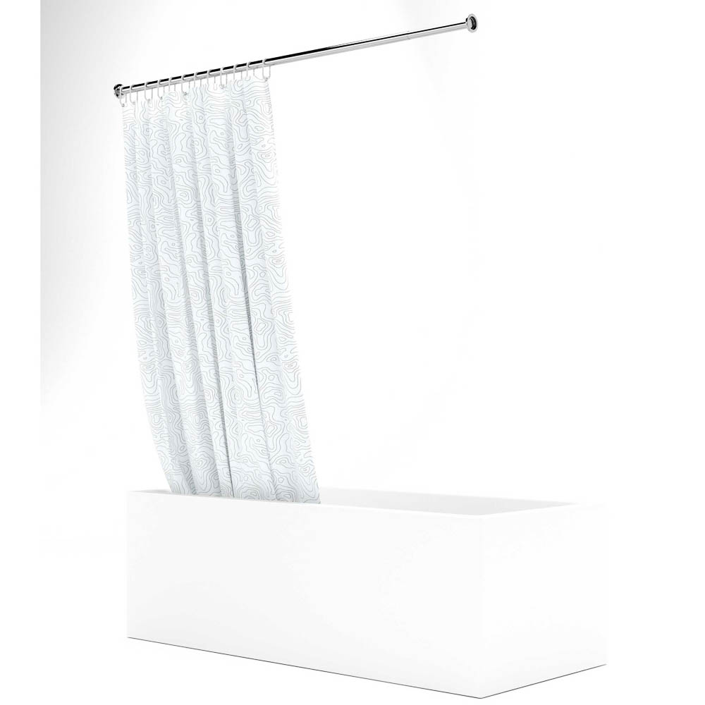 Шторка для ванной, оксфорд, 145x180см, ШТОК056-21148 - #7