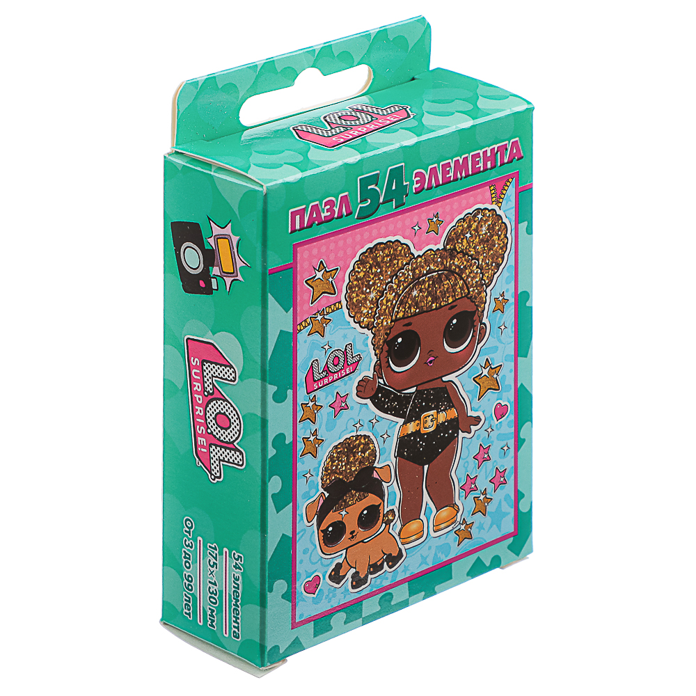 Пазл 54 элемента, 10,5х2,5х6,5см в ассортименте - #13