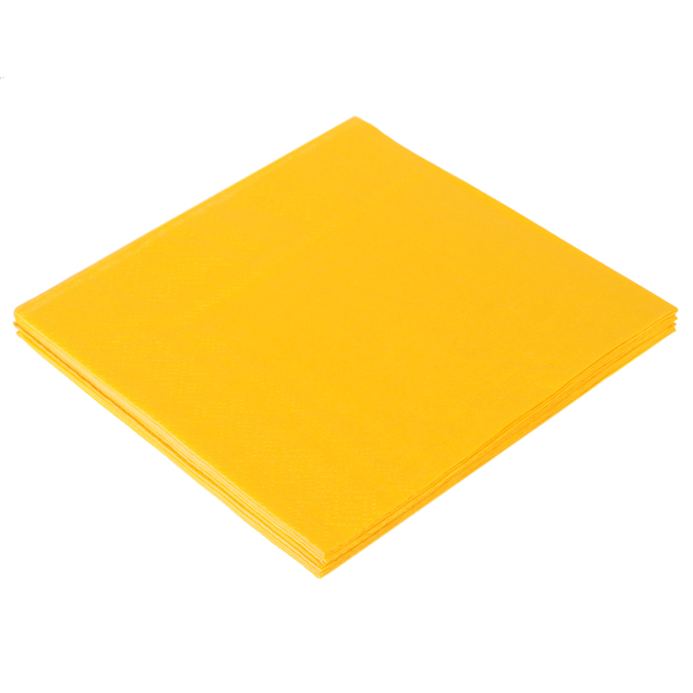 Набор бумажных салфеток, желтый - #2