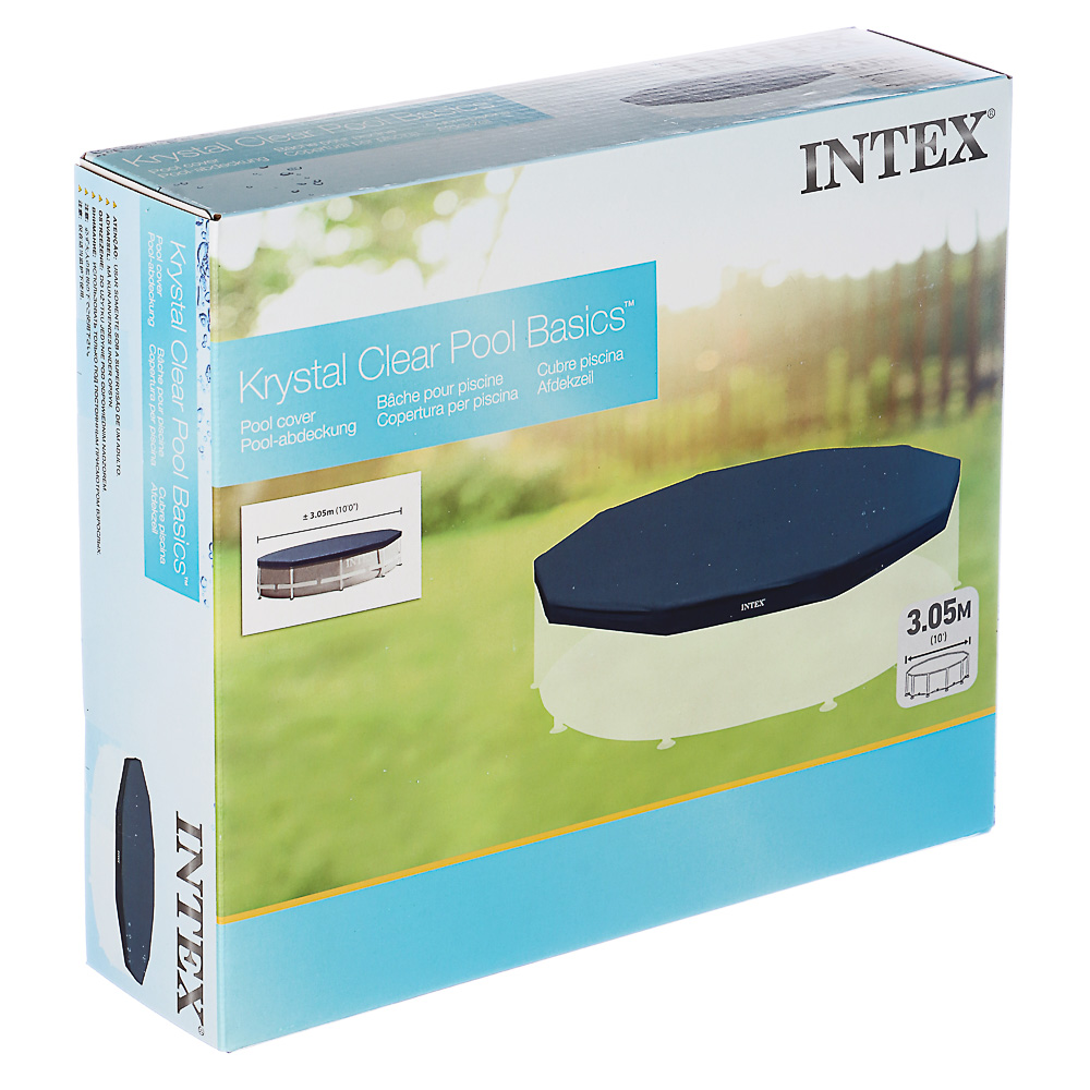 INTEX Крышка для бассейна круглая d305см, веревочное крепление, 58406/28030 - #3