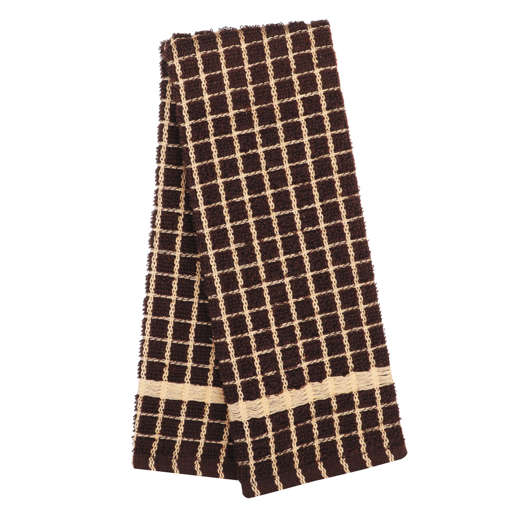 PROVANCE Клетка Полотенце кухонное махровое, 75% хлопок, 25% ПЭ, 38х60см, 4 цвета - #1