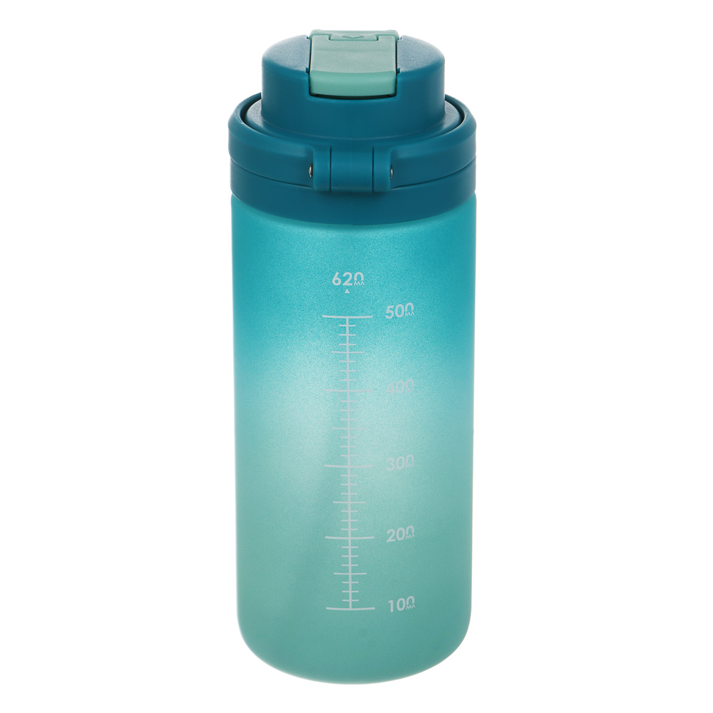 Бутылка для воды тм BY SPORT, 620мл, 20х7,5см, PC, PP, 3 цвета - #10