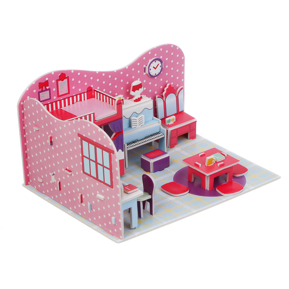 ХОББИХИТ Набор для творчества "Комната", EPS, бумага, 21х14,5см, 4 дизайна - #11