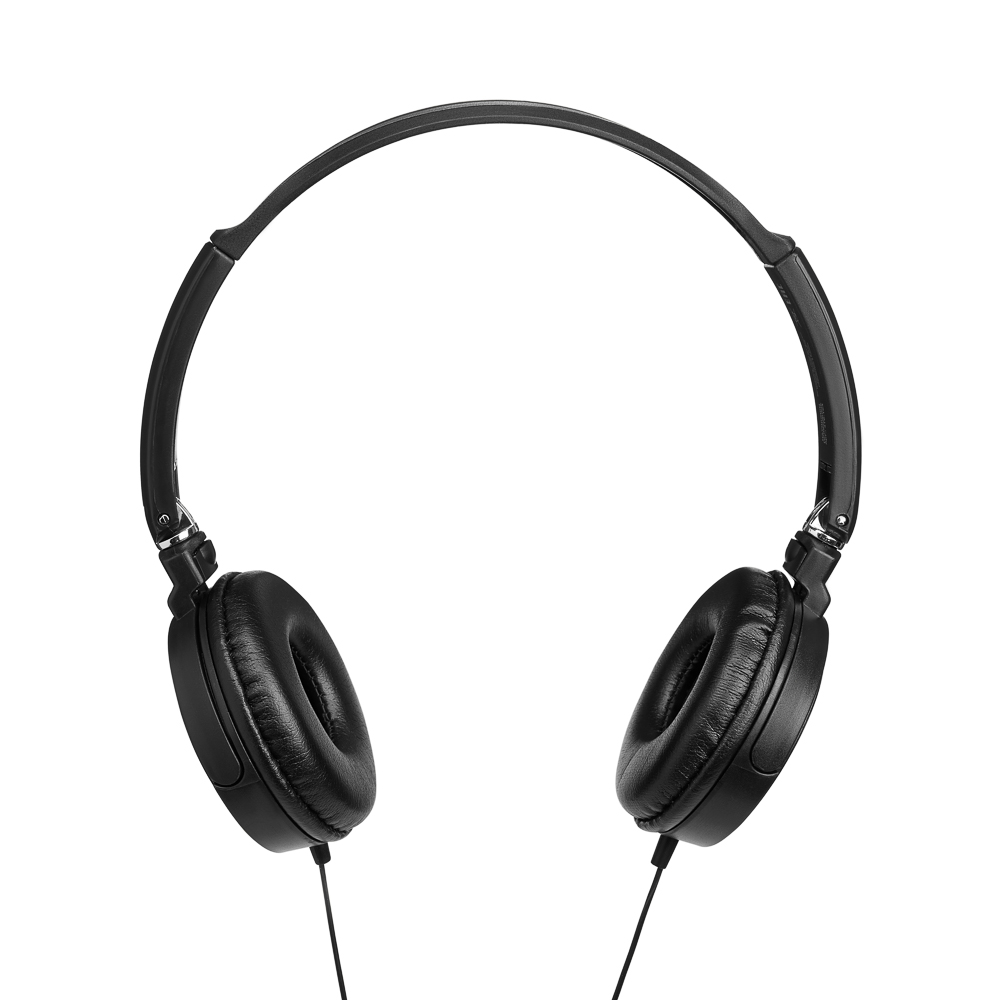 FORZA Наушники проводные накладные SonicWave, поворотные, пластик, кабель 120 см, чёрный - #3