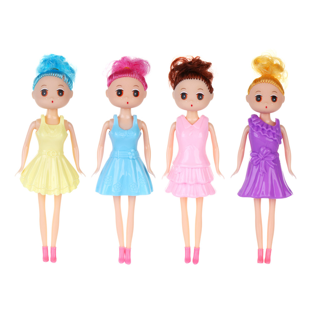 ИГРОЛЕНД Кукла с нарядами, PP, PVC, 13,5х3х24 см, 4 диз. - #2