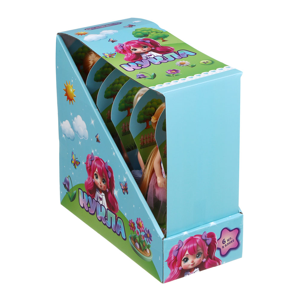 ИГРОЛЕНД Кукла в рожке 15 см, PVC, ABS, 9х3,5х17,5 см, 6 диз. - #5