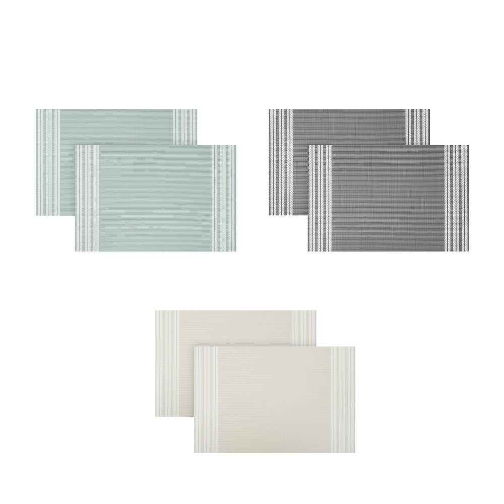 Набор салфеток сервировочных ПВХ, 2шт, 30x45см, "Фоджа" - #1