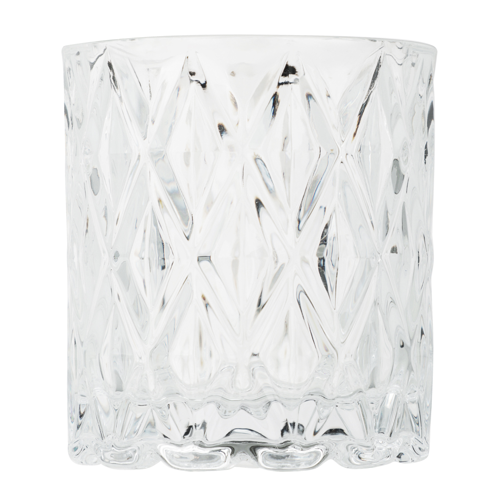 MILLIMI Набор вращающихся стаканов 6 шт, 310 мл, стекло, ромб - #3