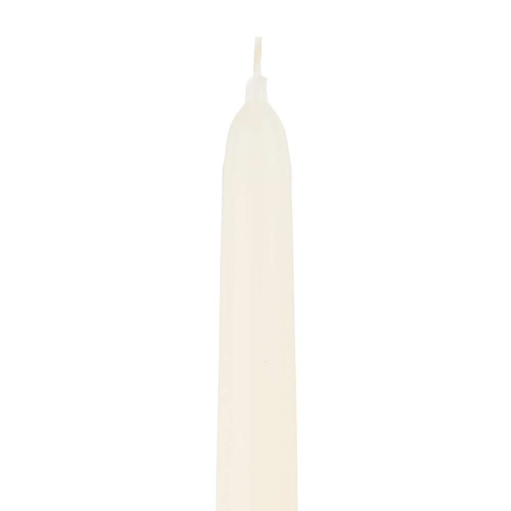 Свеча античная коническая Ladecor, слоновая кость, 25 см - #2