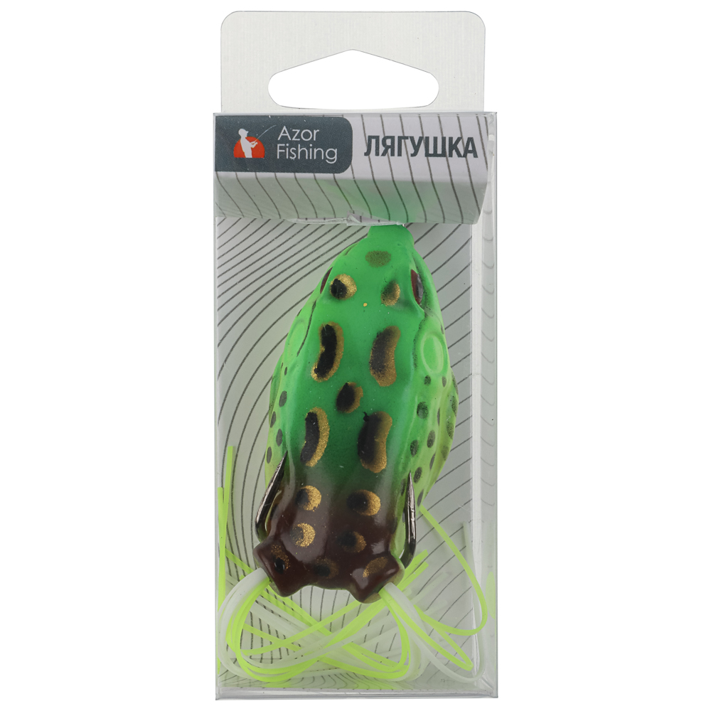 Лягушка силиконовая "Крези" тм AZOR FISHING, 55 мм, 5 цветов - #16