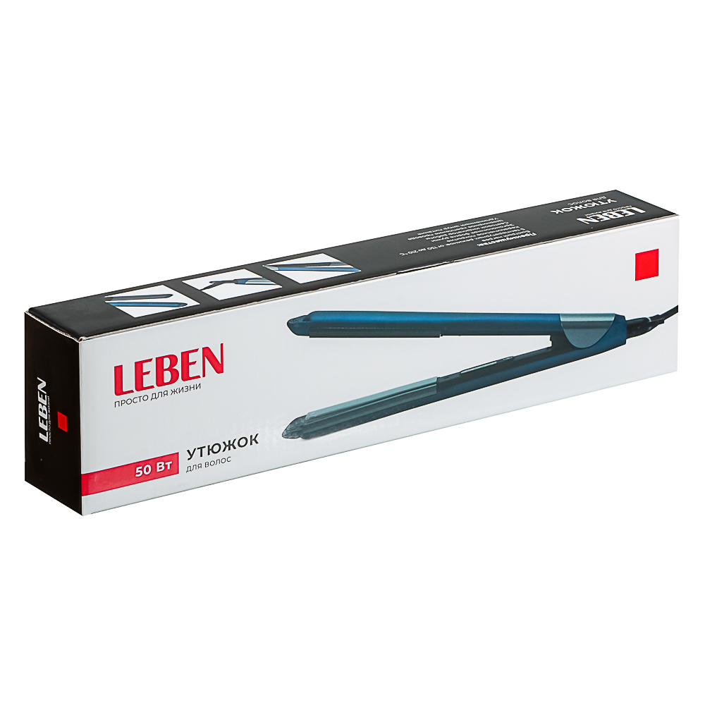 LEBEN Утюжок для волос, 50 Вт, 220-240В - #11