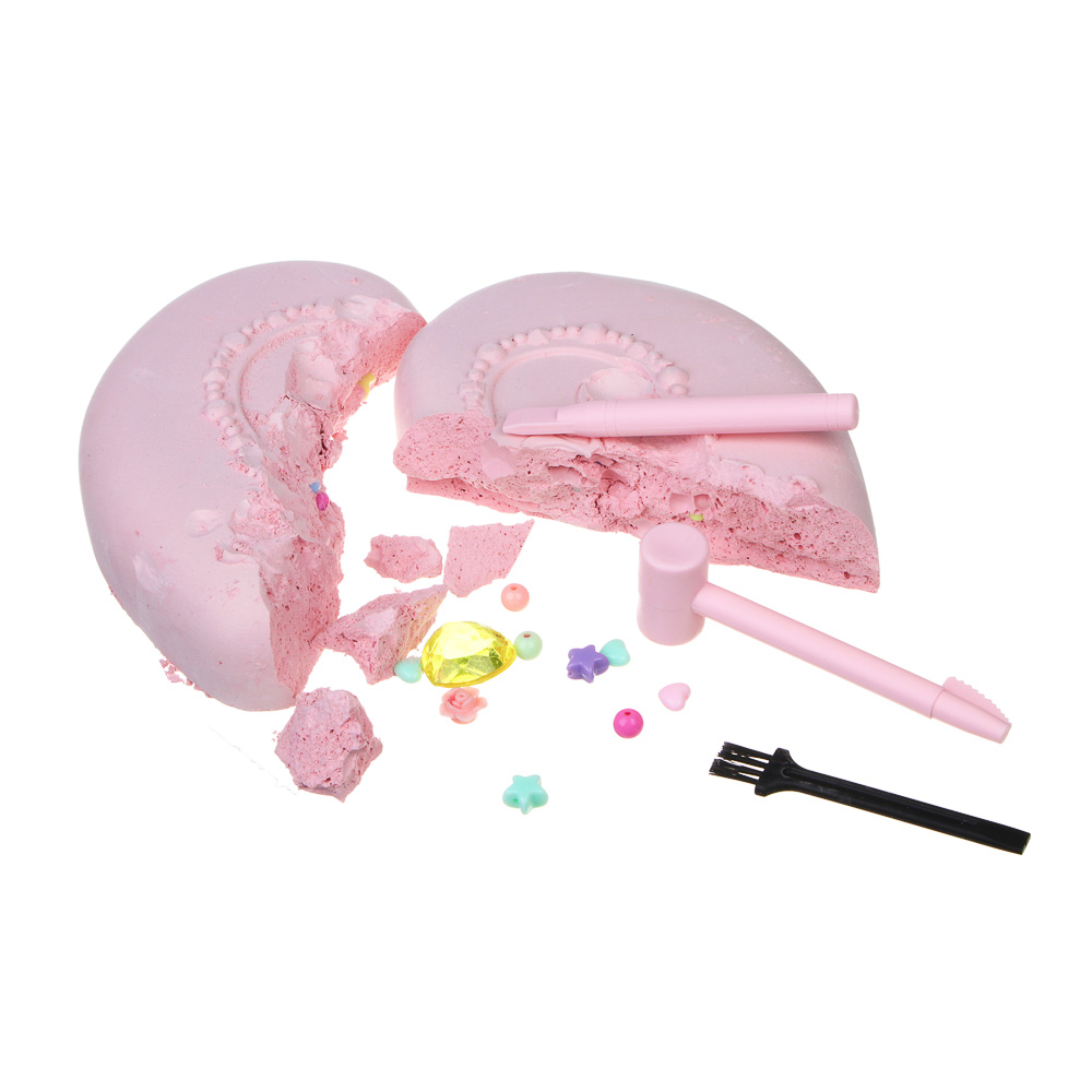 Набор для творчества 2в1 раскраска и раскопки "Поняшки", 38,3х6,5х25см, гипс, PP, акрил, 2 диз. - #7