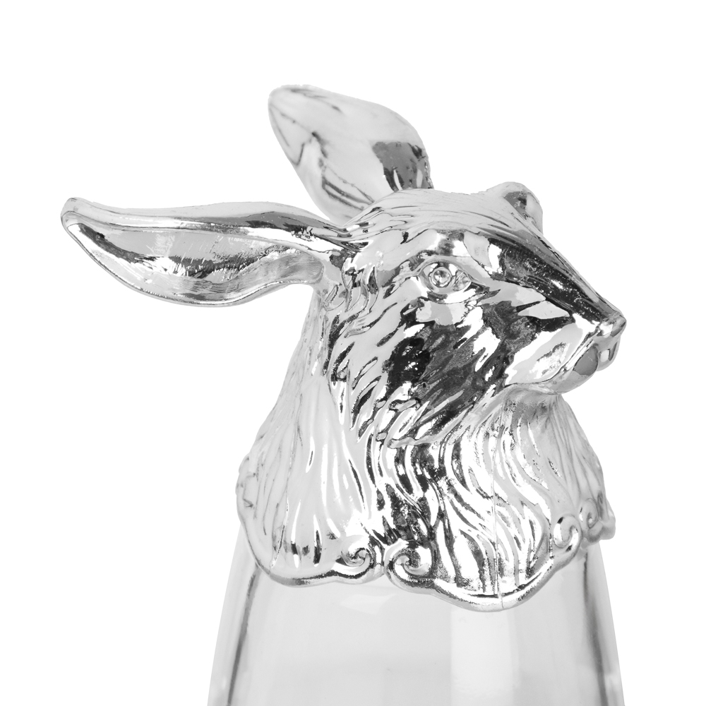 Набор стопок перевертышей тм MILLIMI, 30мл, серебро, стекло, 6шт - #6