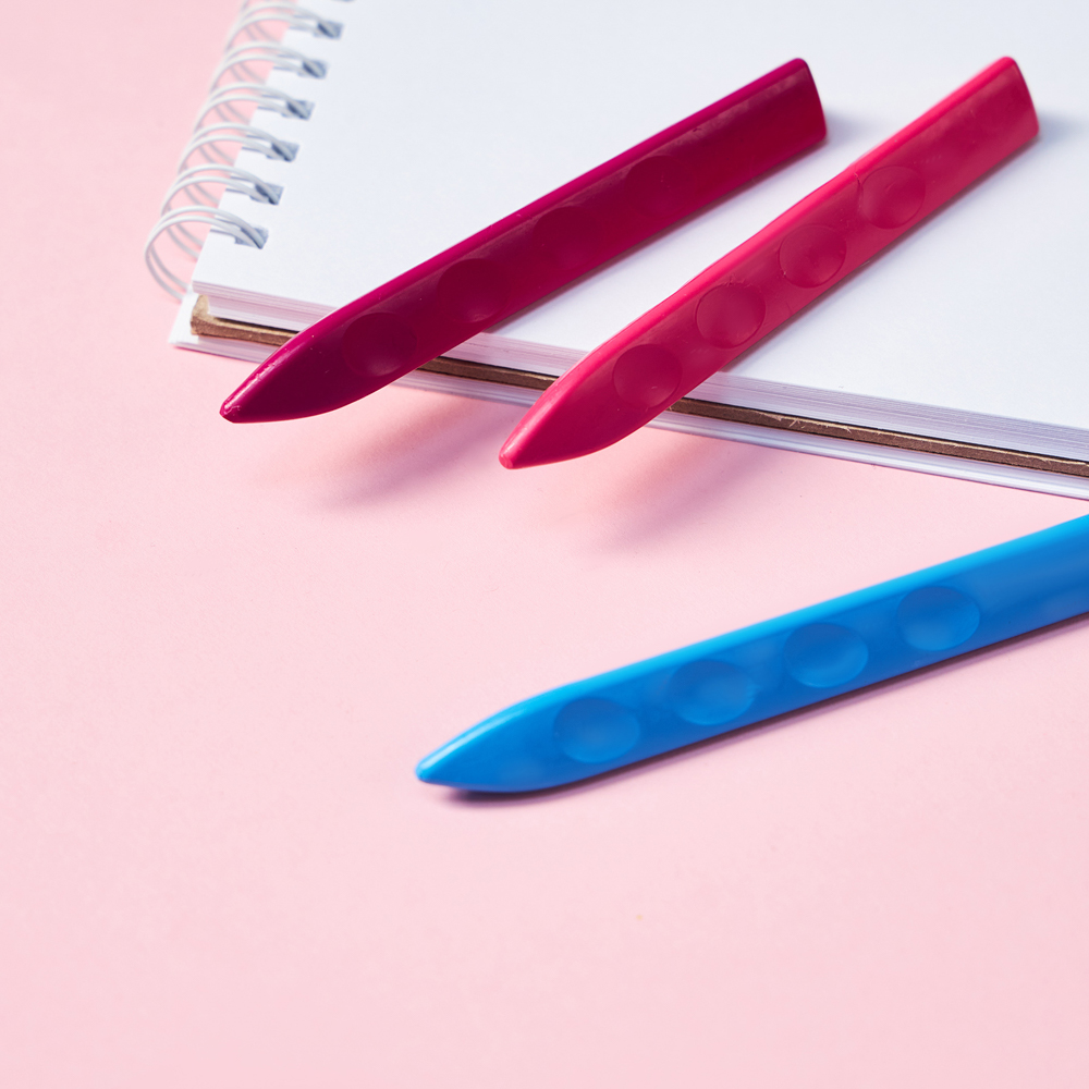 BY Русские Супергерои Мелки восковые пласт., 24 цвета, эрг.3-гранная форма, 10см, "Василиса" - #17