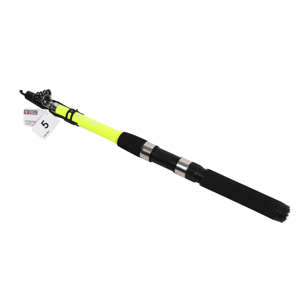 Спиннинг "Найт" тм AZOR FISHING, телескоп., файбергласс, 3,6м, тест 30-60гр - #7