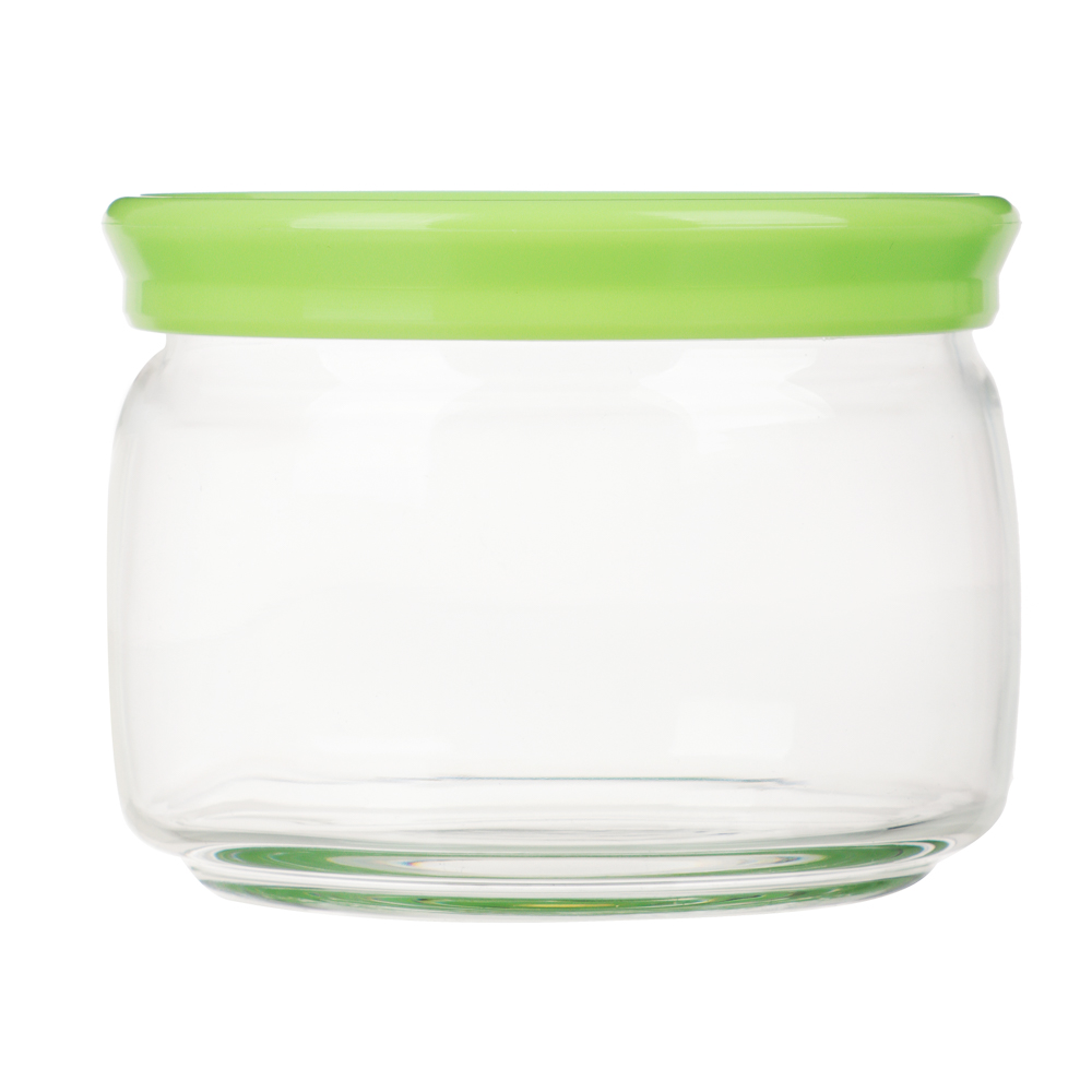 PASABAHCE Чешни Банка стеклянная с пласт. крышкой 420мл, стекло, 43002SLB - #2