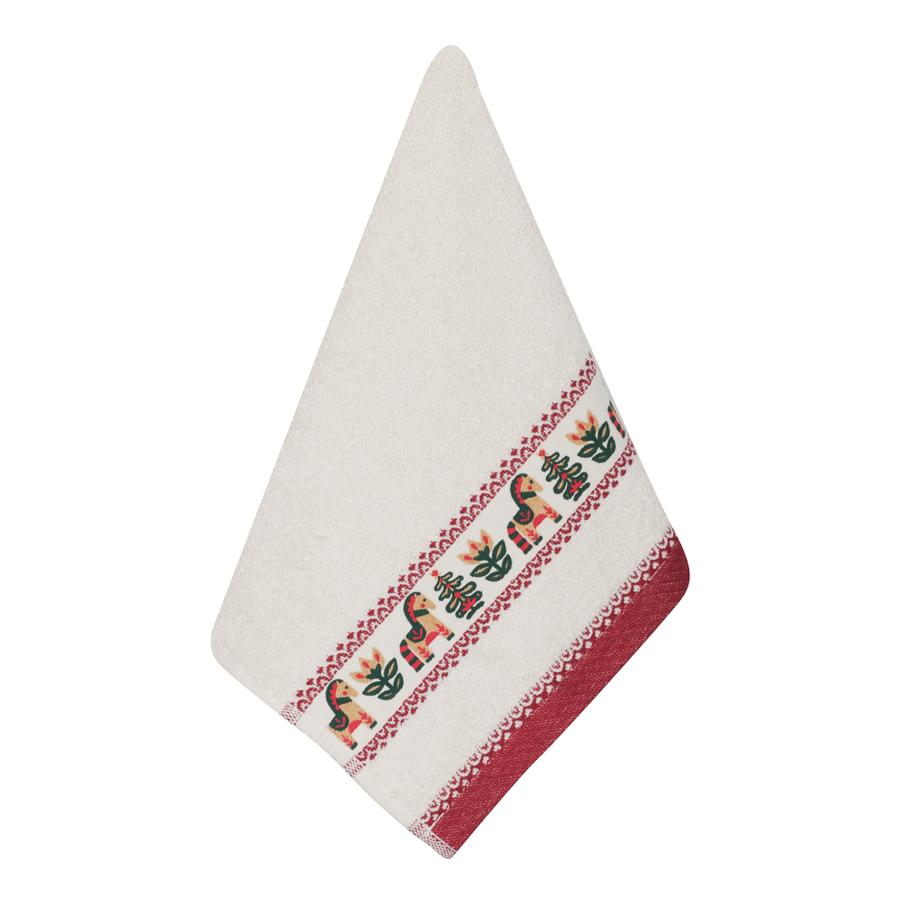 PROVANCE Щелкунчик Полотенце махровое с лентой, 30х50см, 100% хлопок, 2 дизайна - #3