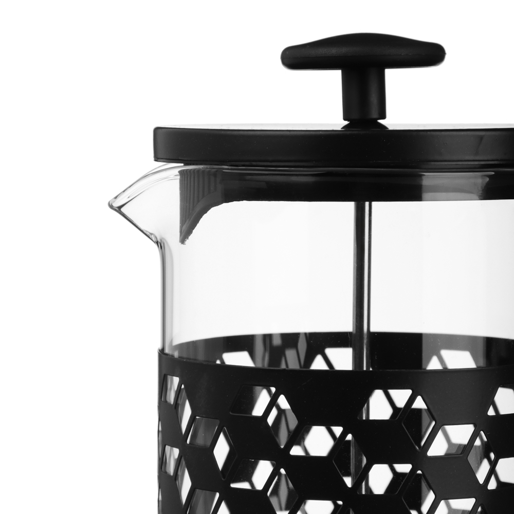 SATOSHI Монблан Френч-пресс 1000мл, стекло, нерж.сталь - #2