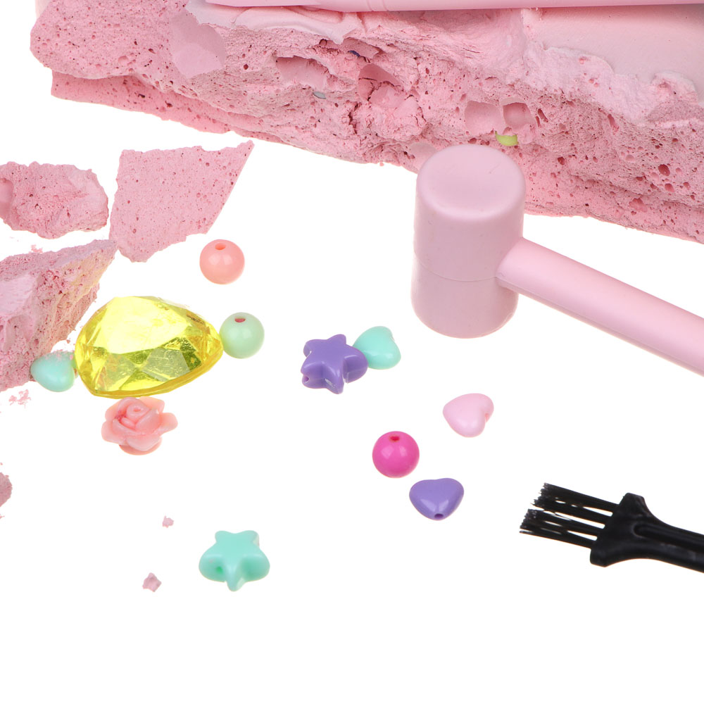 Набор для творчества 2в1 раскраска и раскопки "Поняшки", 38,3х6,5х25см, гипс, PP, акрил, 2 диз. - #8