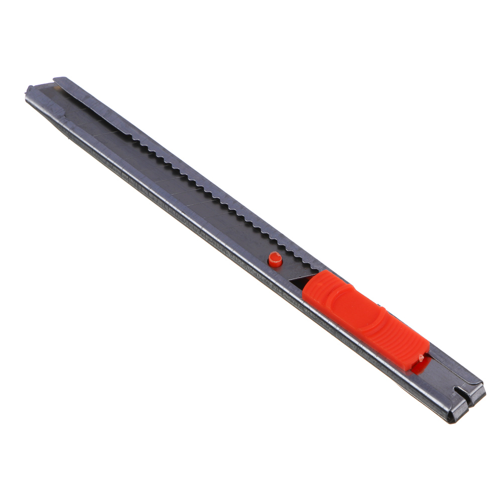 ЕРМАК Нож универсальный 9 мм, метал.корпус, Auto lock,OPP - #3