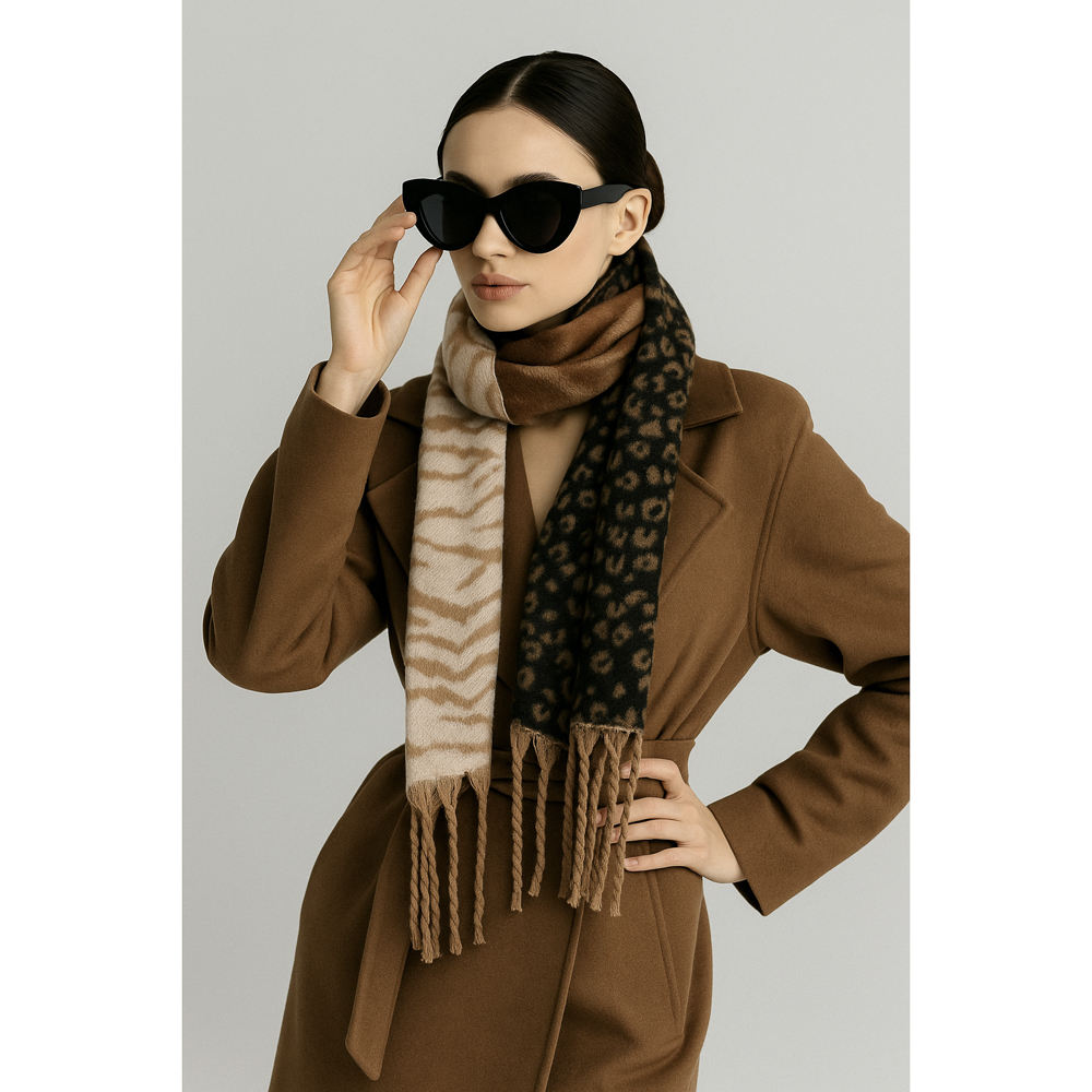 GALANTE Палантин, 210х40см, 100% полиэстер, разноцветный - #4