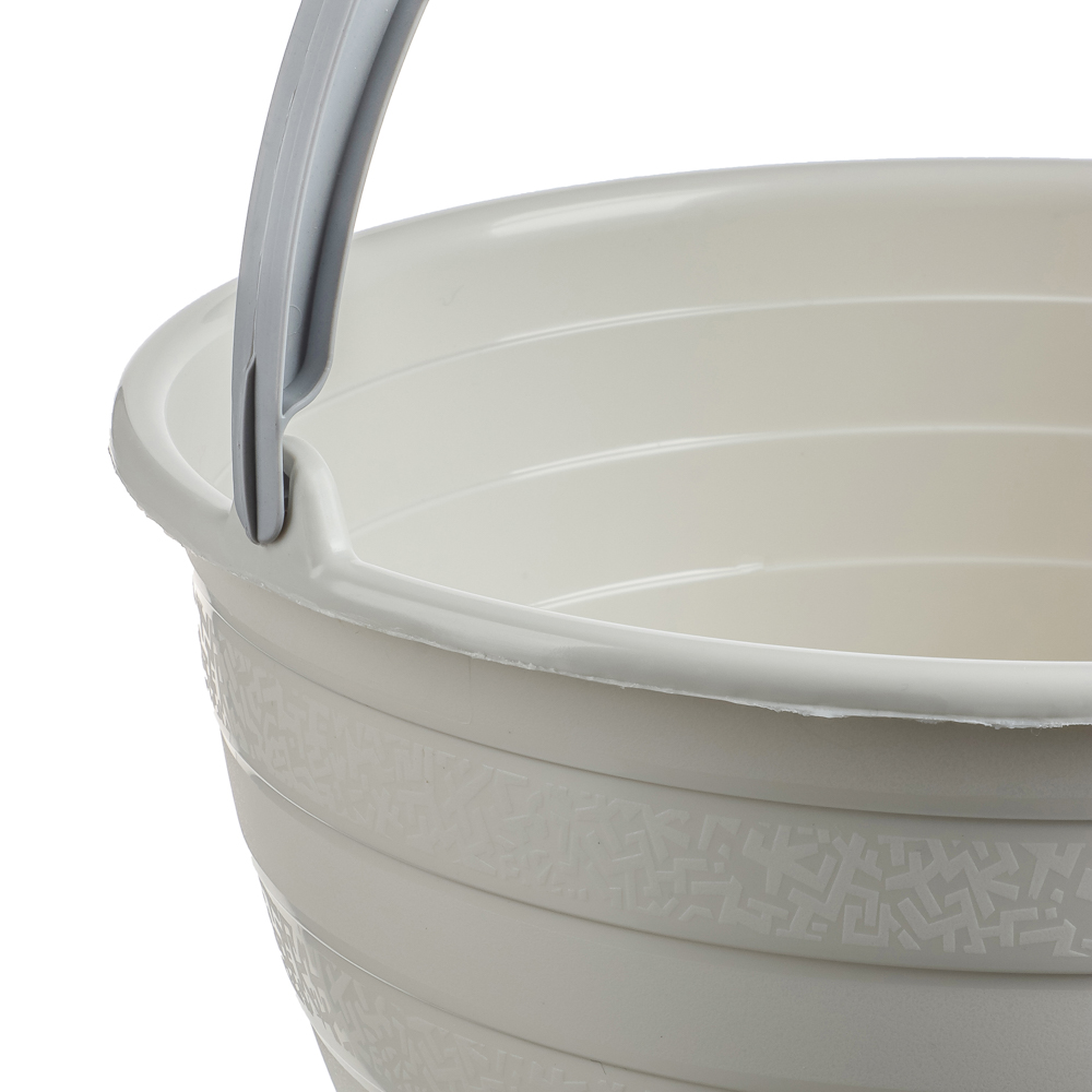 Ведро пластмассовое 5л, "Лукошко", Р1004 - #9