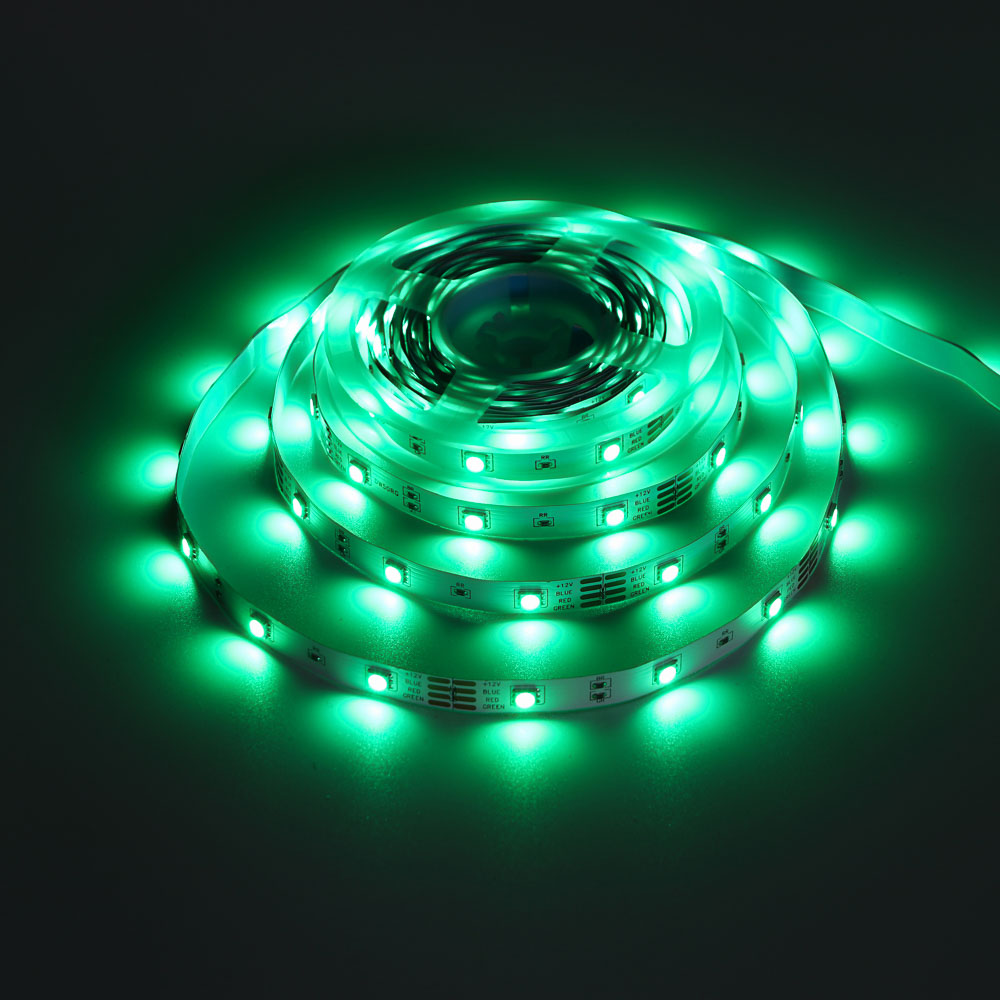 Лента светодиодная BY 12В, 5м, RGB (отдельные диоды), с пультом управления и блоком питания - #14