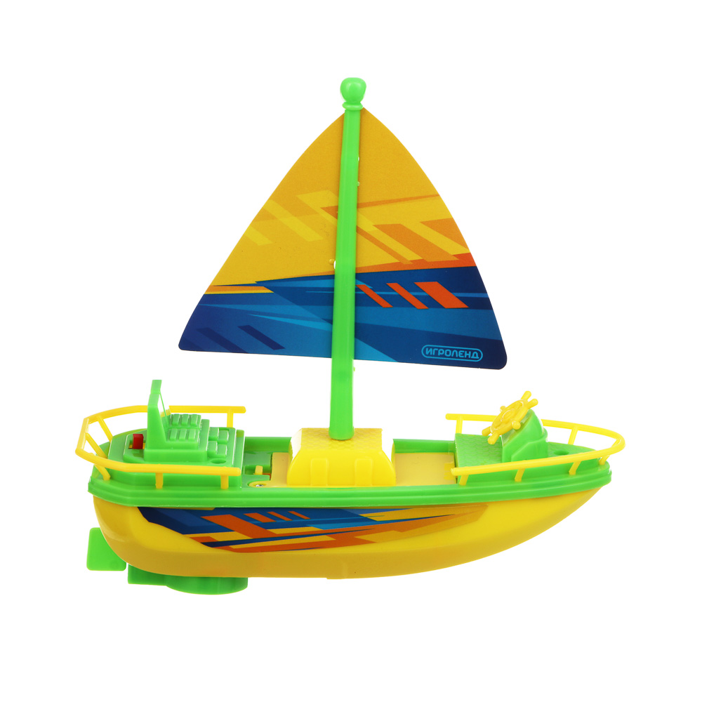 ИГРОЛЕНД Яхта, 2хАА, PP, 21,5х28х5 см, 2 дизайна - #4