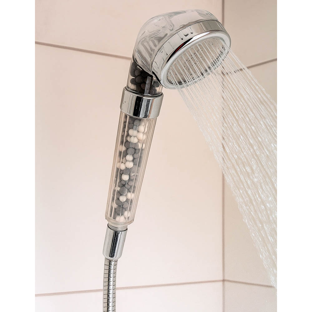 СоюзКран Лейка для душа, 1 режим, с функцией очистки воды, 60мм, прозрачный - #7