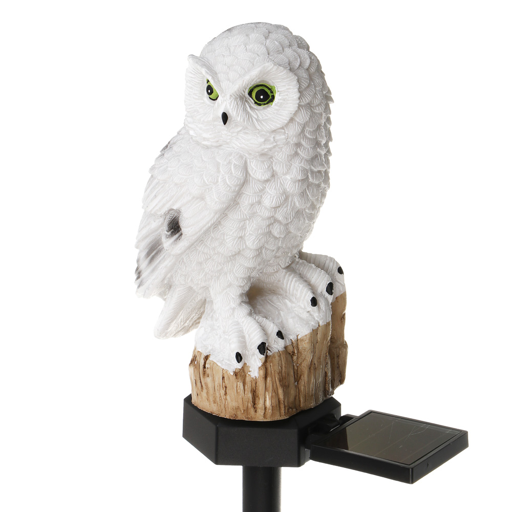 Светильник сад.на солн.бат.тм INBLOOM Сова, 7х8.5х44см,1LED,шамп.,AAA200/600mAh Ni-MH,1реж., полист. - #4