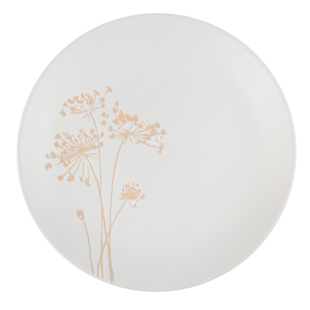 MILLIMI Амми Тарелка подстановочная, 26,5см, белый - #1