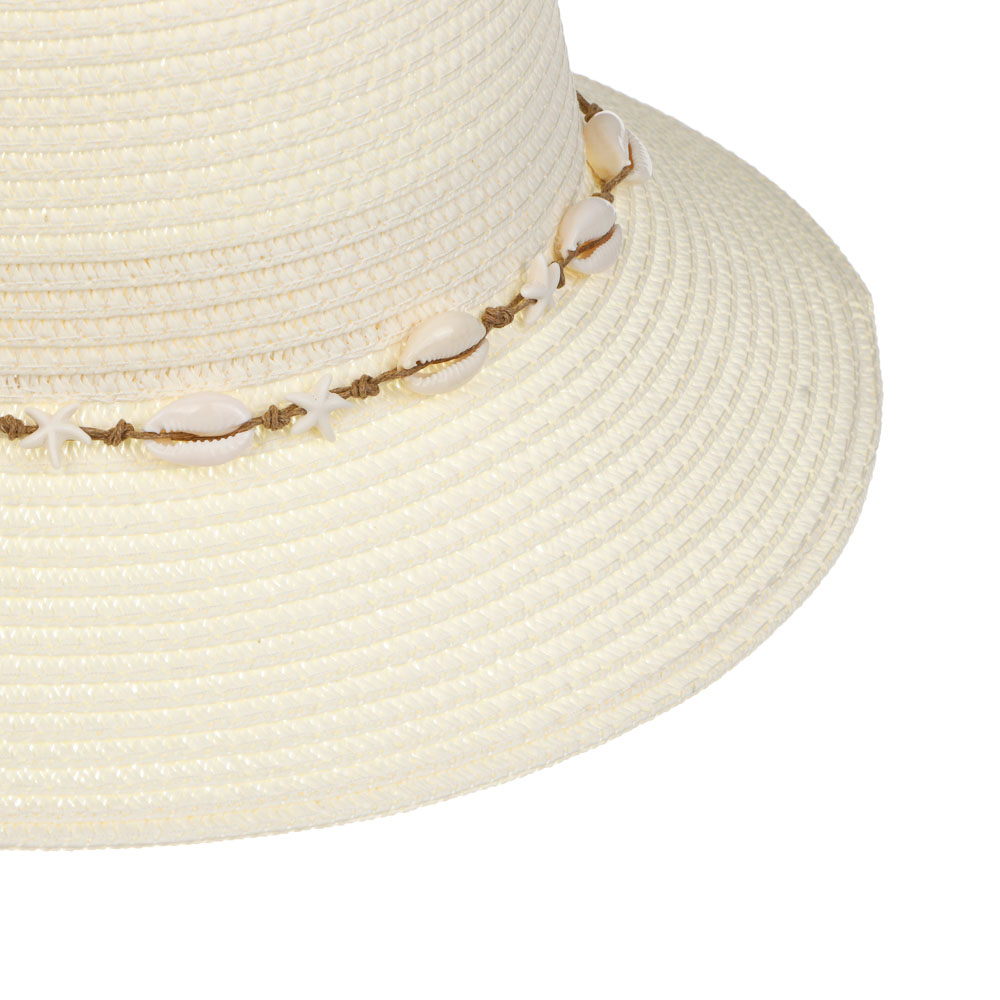 Шляпа женская с декором тм GALANTE р. 58, 100% целлюлоза, разноцветная - #3