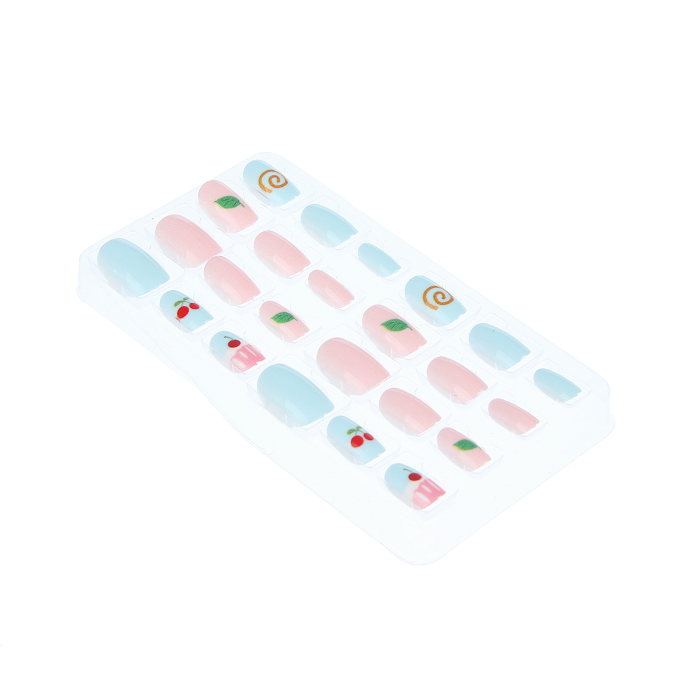 ХОББИХИТ Набор накладных ногтей, ABS, 14х6,4 см, 10 дизайнов - #3