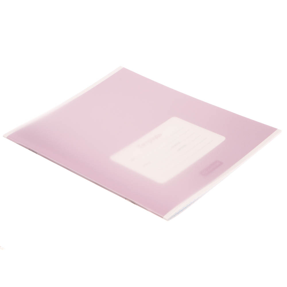 Тетрадь школьная 18л. в клетку ClipStudio, БЕЛЫЕ ЛИСТЫ, обл. пластик, скрепка - #3