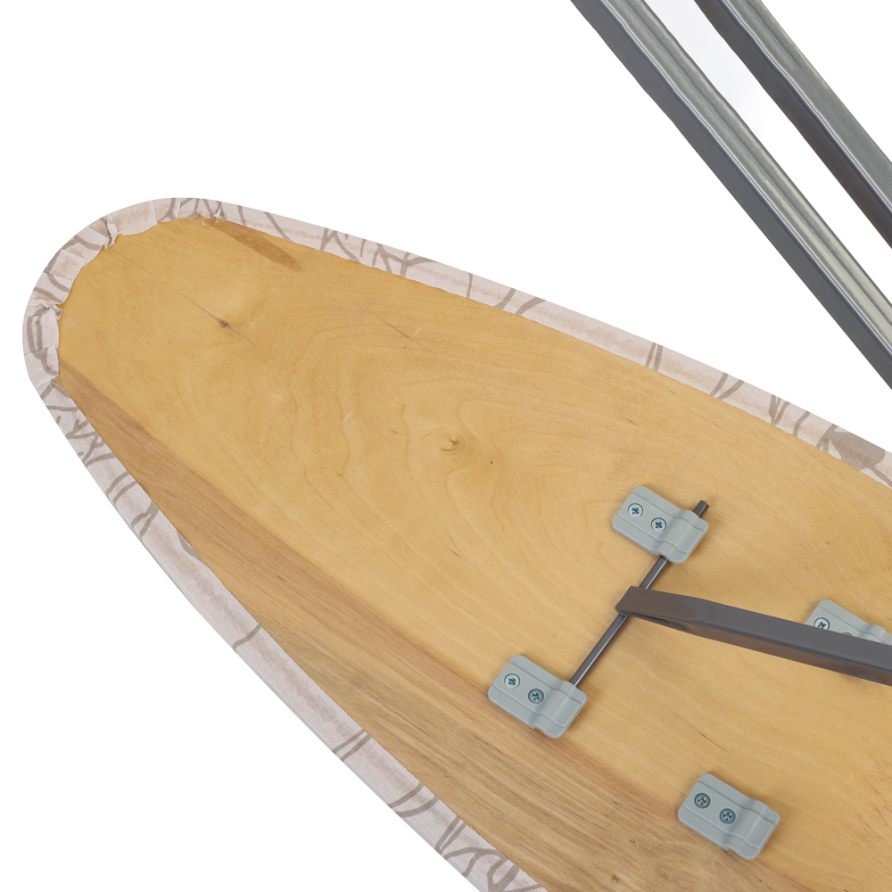 VETTA Доска гладильная 122х35х80см, фанера подставка под утюг с термоустойчивыми вст., удл. 1,6м, Н3 - #5