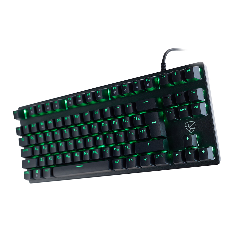 Игровая клавиатура проводная Buckler BY TKL механическая, 87 кл., Outemu "Brown", RGB, 2м - #5