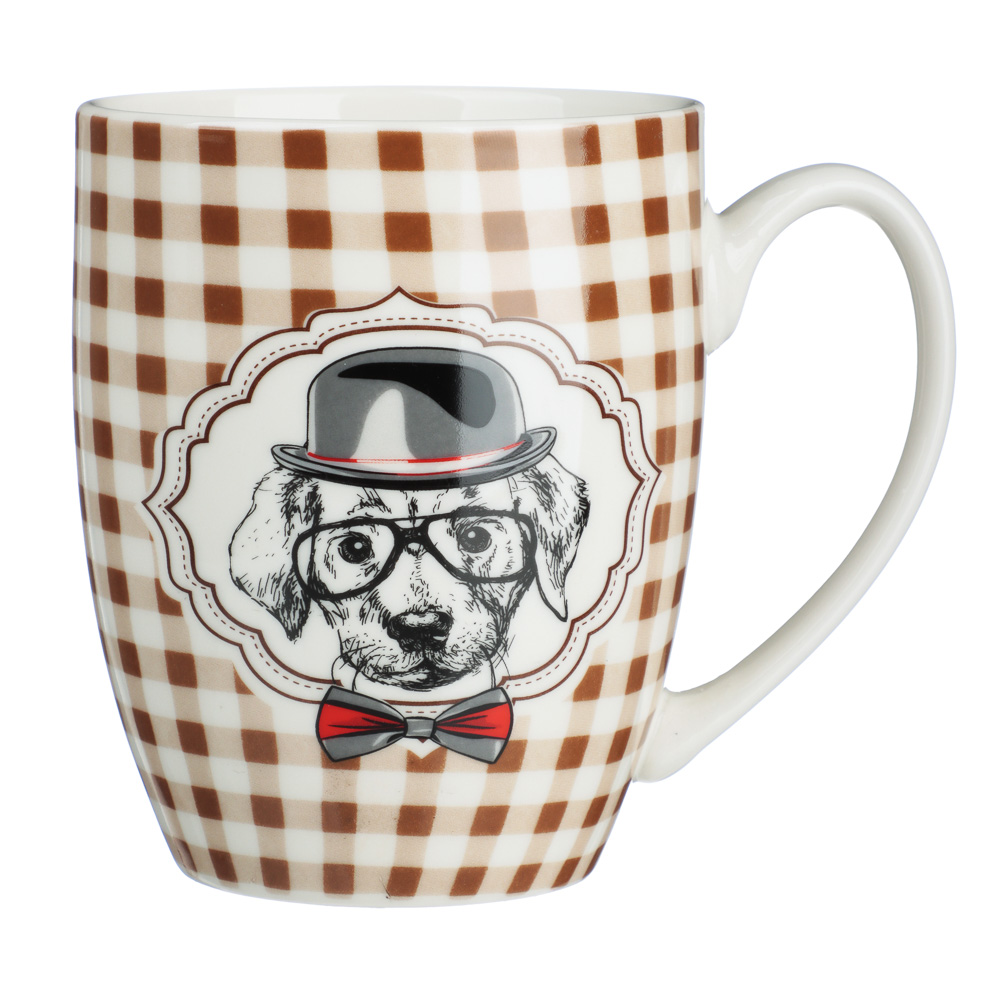 MILLIMI Кружка Собачки, 350мл, фарфор, 4 дизайна - #2
