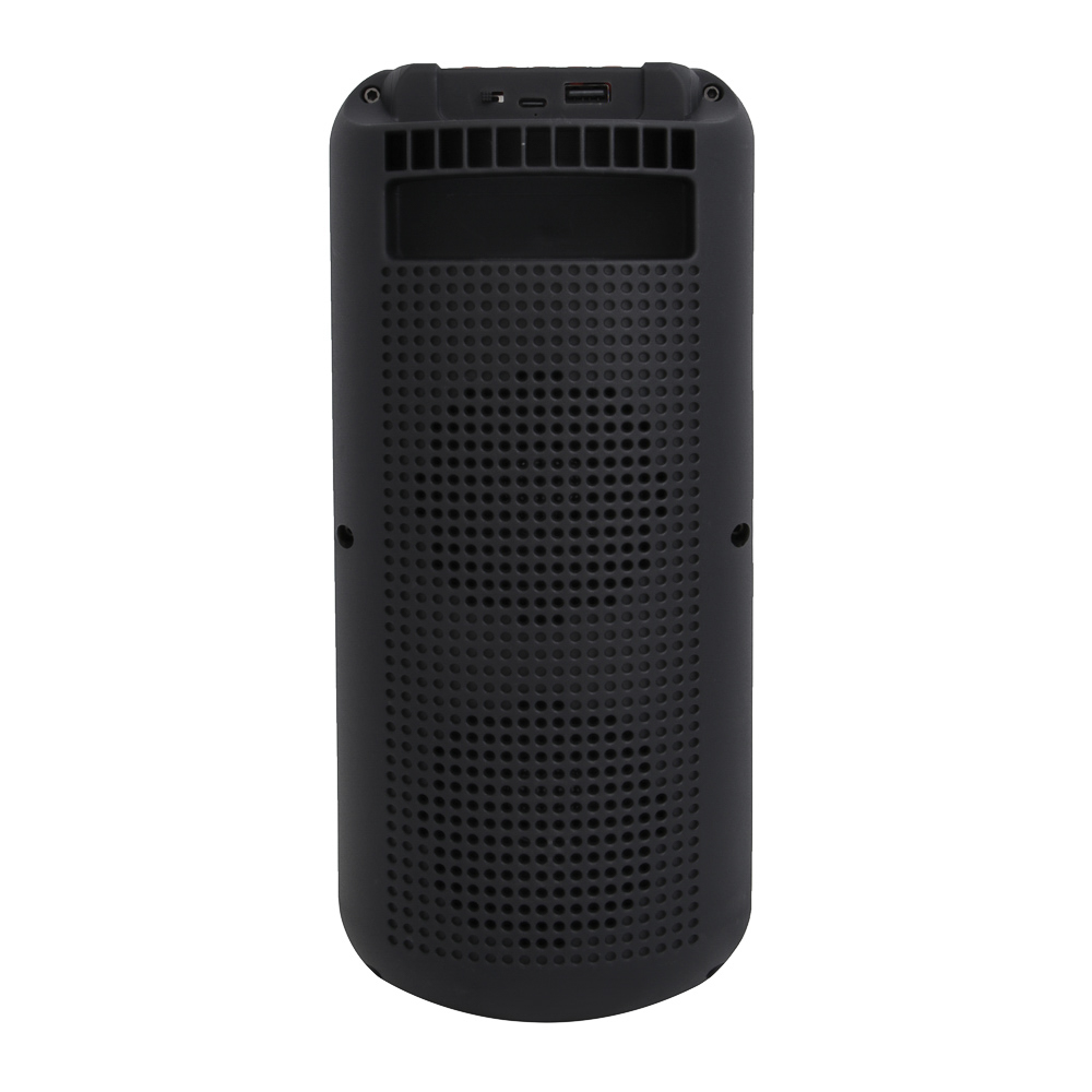 Колонка беспроводная BY ShineBar, 6 Вт, подсветка, 1200мАч, USB BT5.3,ВШГ 28x12x13см, черный - #8