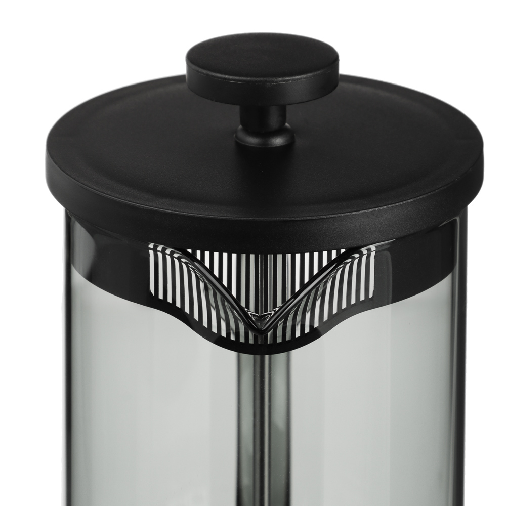 SATOSHI Графит Френч-пресс 600мл, жаропрочное стекло - #3