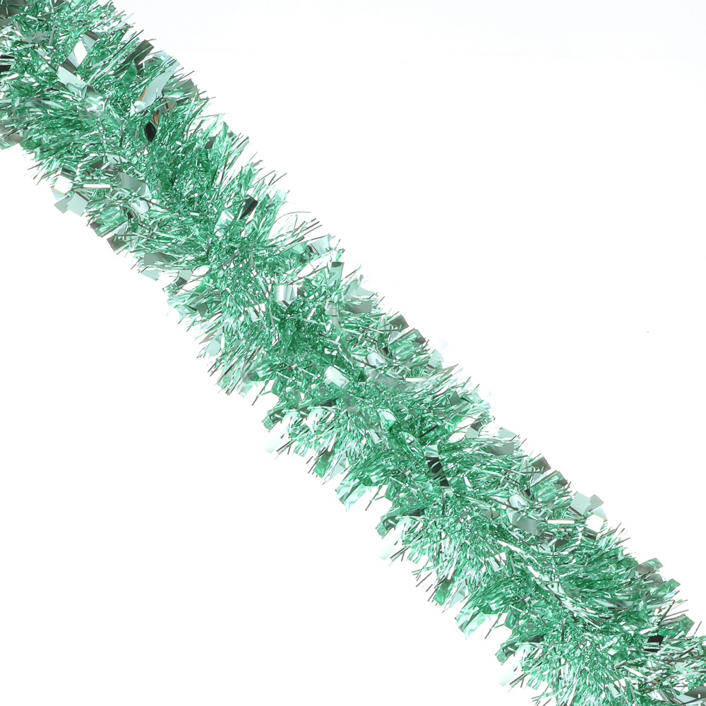 СНОУ БУМ Мишура 10x200см, ПЭТ, салатовая, 26-327 - #1