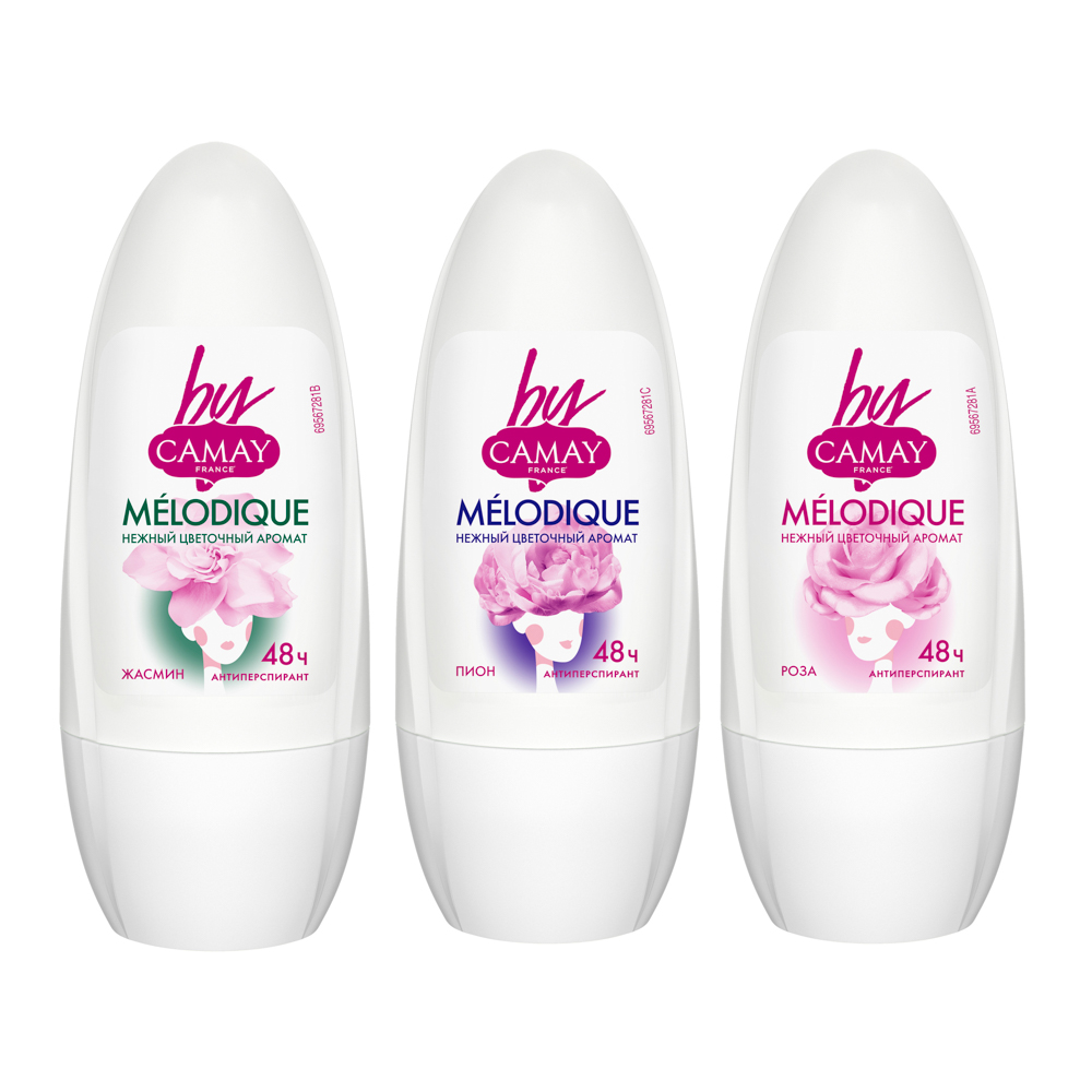 Антиперспирант шариковый MELODIQUE By CAMAY, п/б, 50 мл - #1