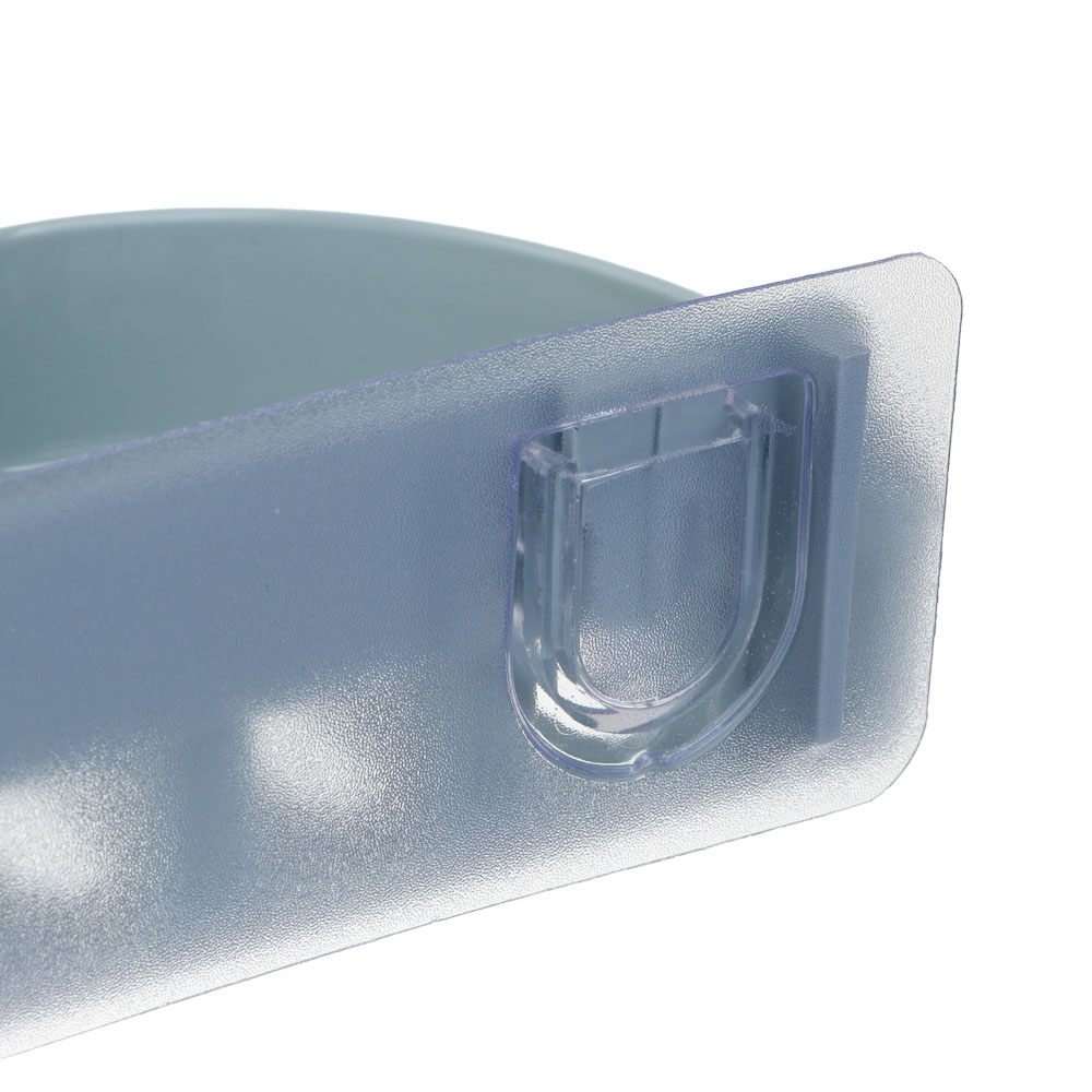 VETTA Classic Полка настенная овальная, пластик, 22x10x3 см, оливковый - #5