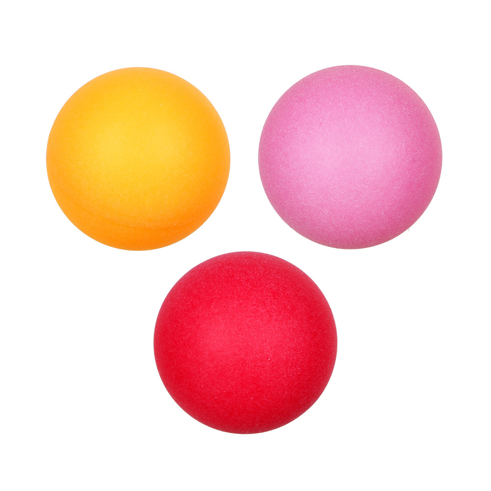 SILAPRO Набор цветных мячей для настолько тенниса 3шт, PP - #1